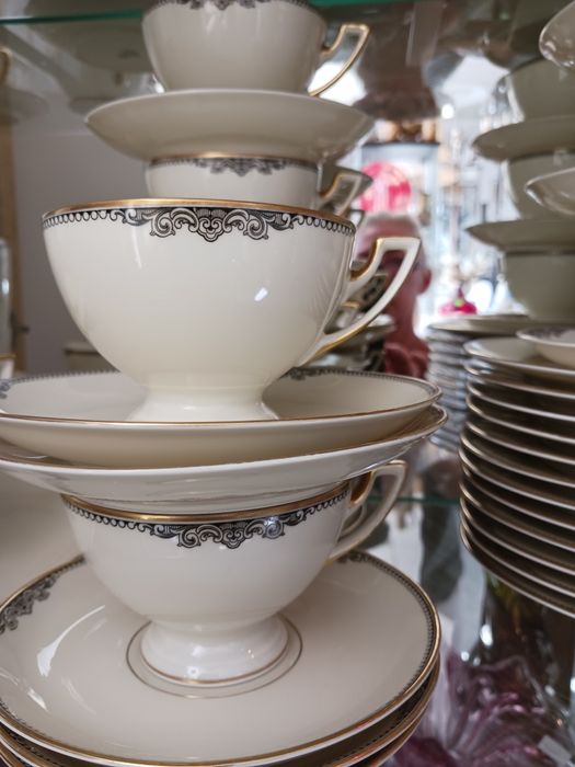 Thomas Ivory ecru elegancki serwis kawowy