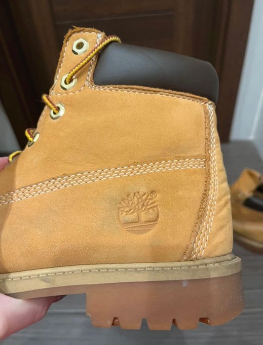 Buty Timberland musztardowe