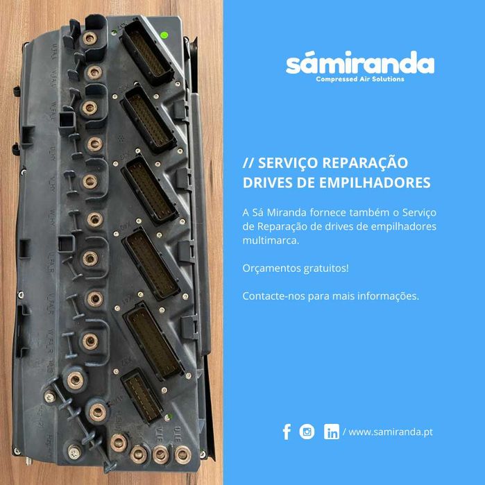 Empilhadores, reparação drives