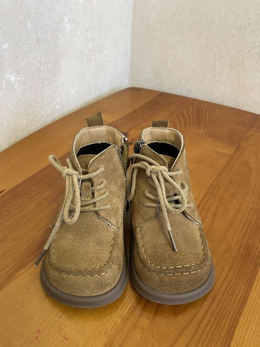 Осінні черевики натуральний замш, унісекс