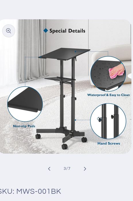Mesa de Trabalho Móvel BONTEC (Novo em Caixa