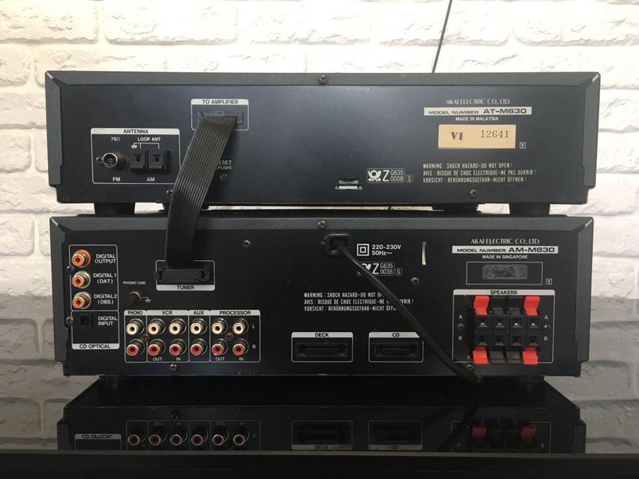 Комплект Sony Technics Дека Тюнер Еквалайзер