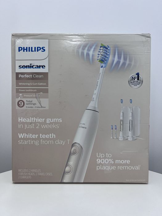 Набір зубних щіток PHILIPS Sonicare Series 6100 HX7513/70 HX7514/01
