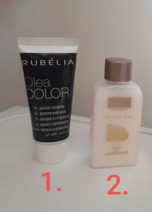 Маска и кондиционер для волос-набор.