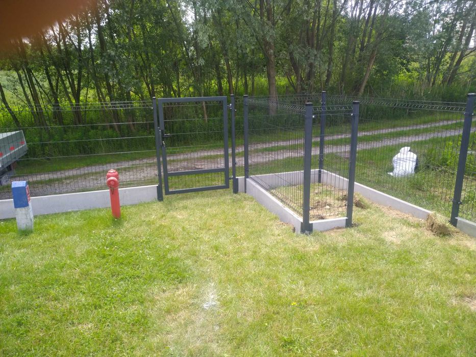 Ogrodzenie panelowe komplet