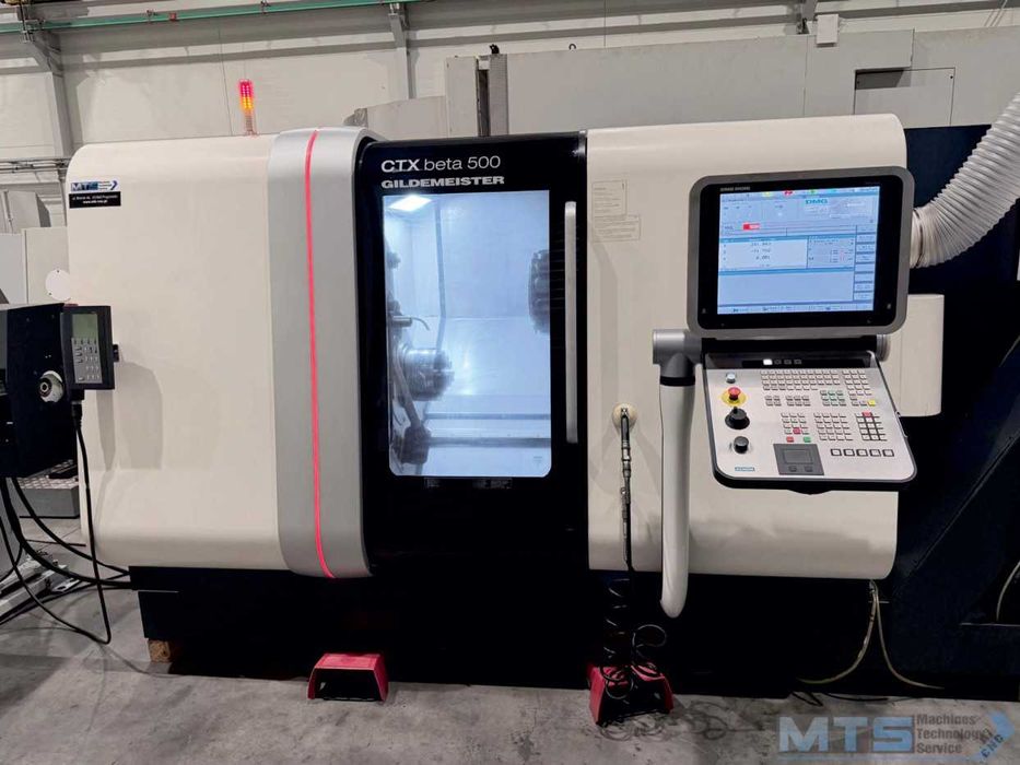 Tokarka CNC DMG MORI CTX BETA 500 V6 z osią C,Y i napędzanymi narzędziami, cena netto 329 000 zł