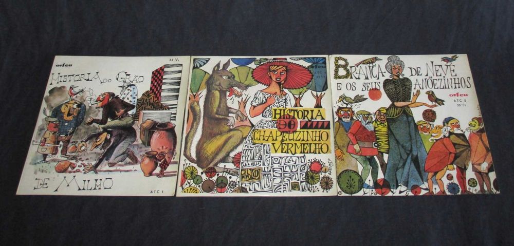 Vinil Histórias para Crianças Orfeu Singles Branca de Neve