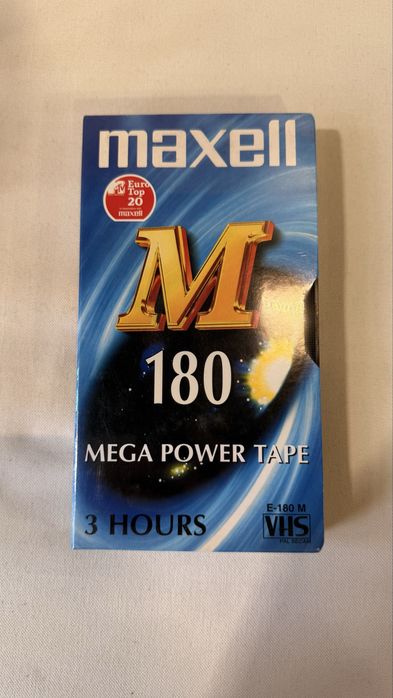 5 cassetes SELADAS VHS | Sony PRO-X + Maxell GX Black + Mitsubishi