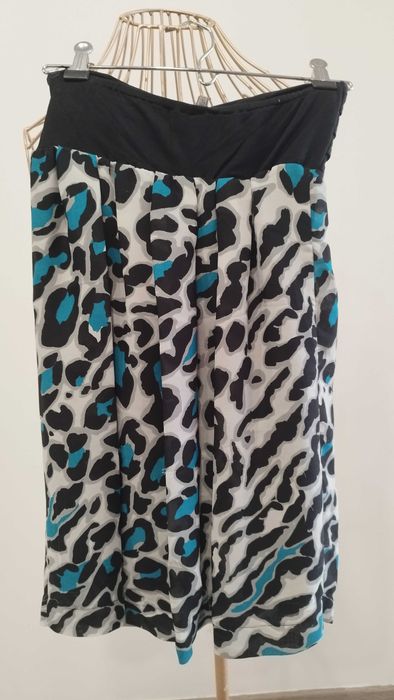 Vestido Cai-cai com padrão