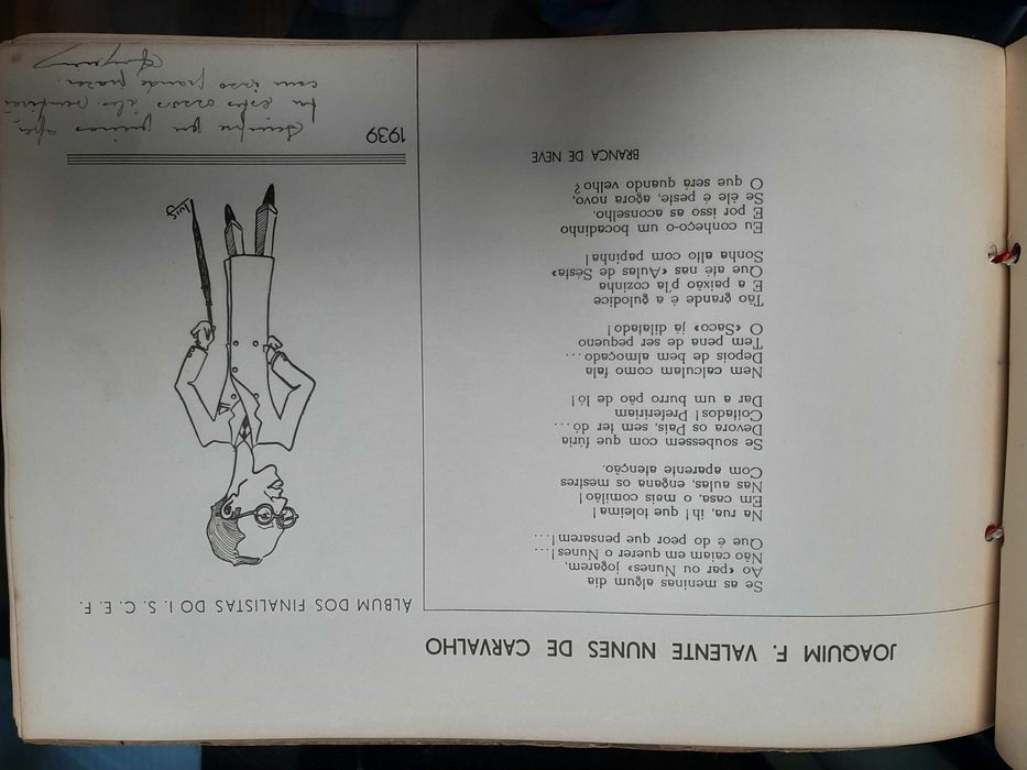 Álbum dos Finalistas do I.S.C.E.F. 1939