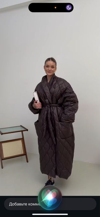 Пальто зима оверсайз