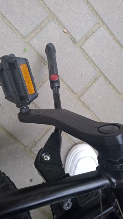 Rower Rockrider 24" Decathlon czarny