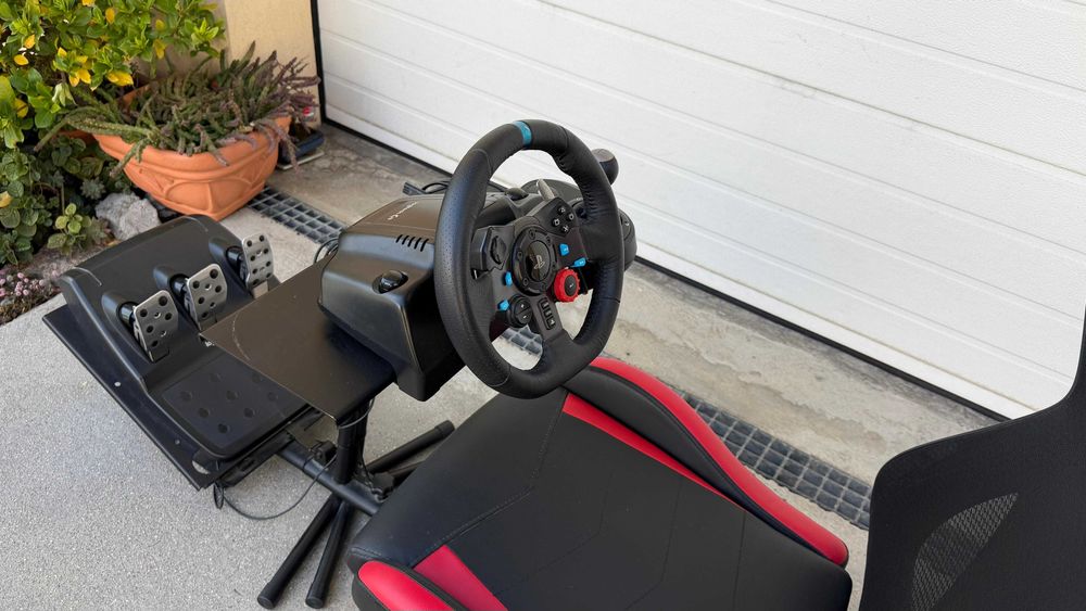 Volante + cadeira + shifter