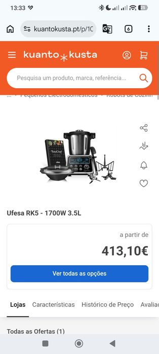 Excelente oportunidade  robot de cozinha TotalChef RK5