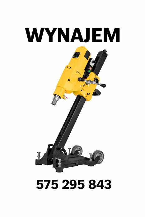 Wiertnica diamentowa do betonu / otwornica na statywie WYNAJEM