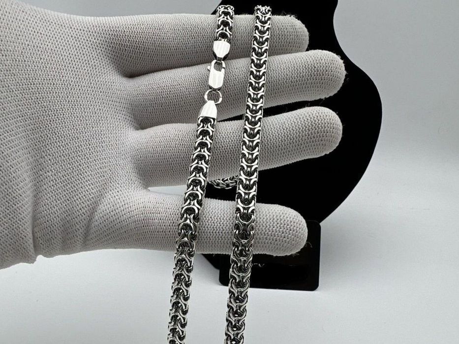 Срібні ланцюжки Рамзес серебряная цепочка серебро 925  срібна мужская