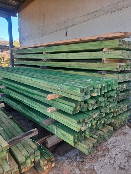 Łaty impregnowane 5x4 , krawędziaki