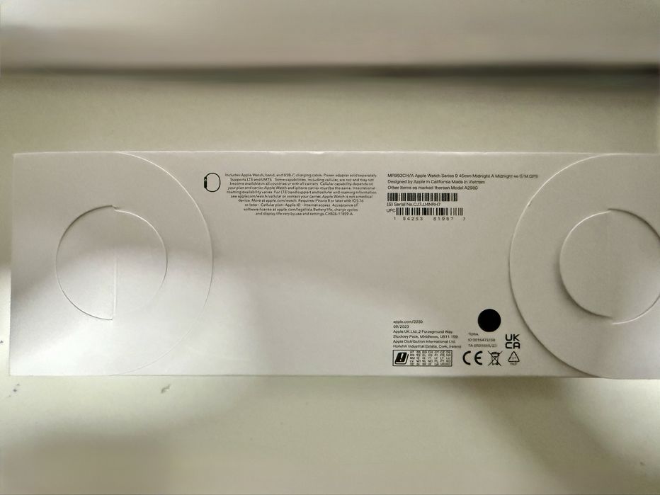 Smartwatch inspiracao Serie 9 - 45mm Midnight