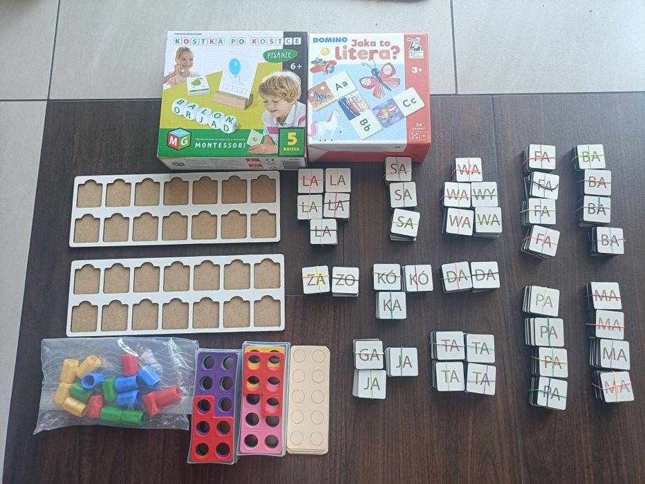 Zestaw do nauki czytania i liczenia