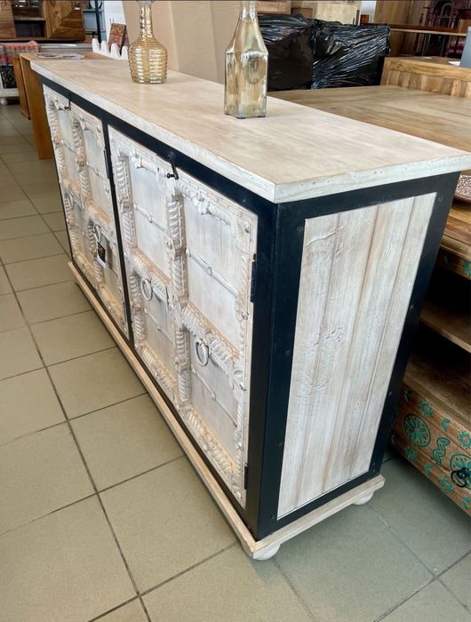 Komoda drewniana loft industrial