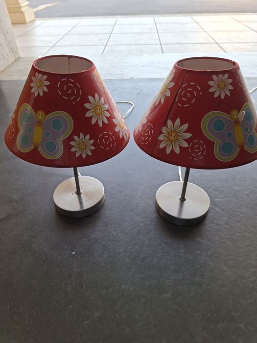 Candeeiros mesa menina