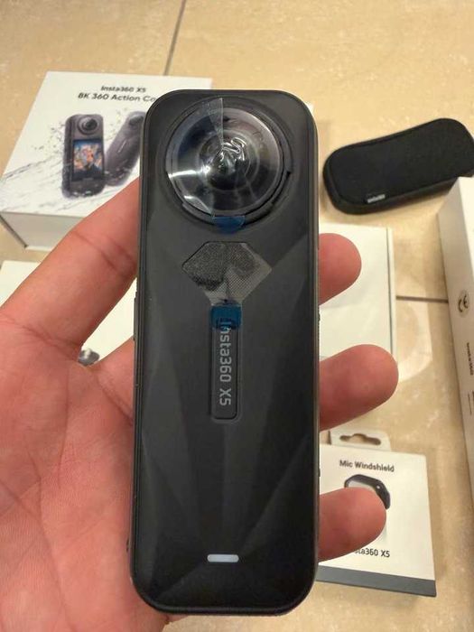 Insta360 X5 Kompletny zestaw + Oryginalne akcesoria + 512 GB SSD Motocykl