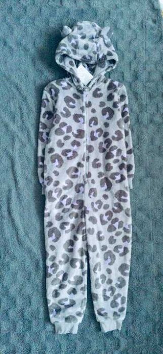 7-8 р Marks&Spencer флісовий кігурумі, піжама ,  Анімалістичний