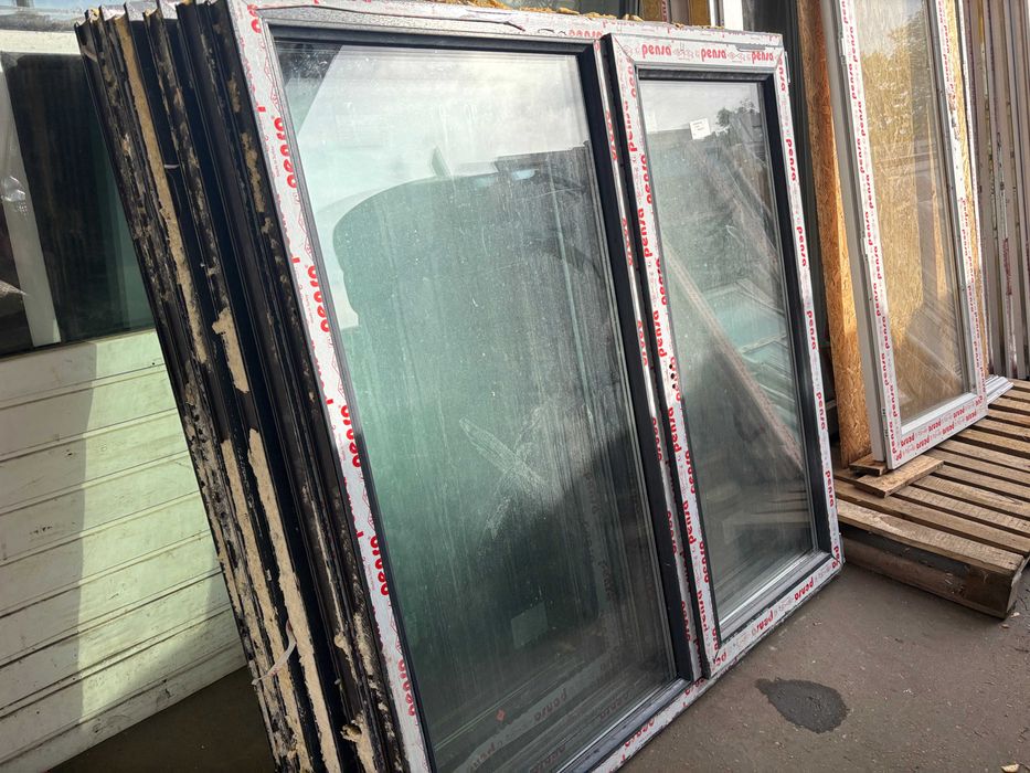 Окна новые металлопластиковые 1440\1440 3 стекла открывные