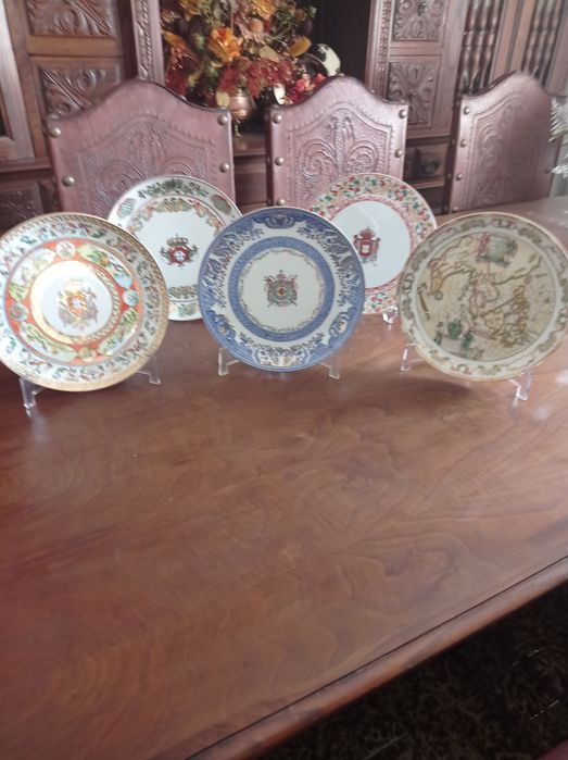 5 pratos decorativos inspiração Companhia das Índias