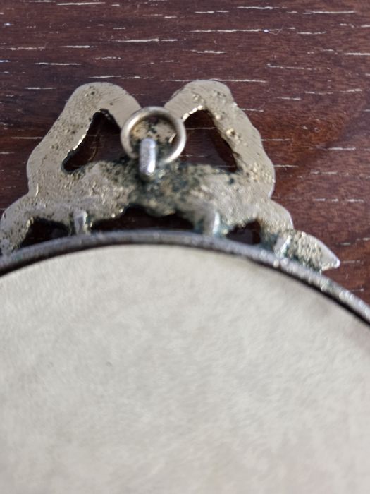 Moldura vintage em latão