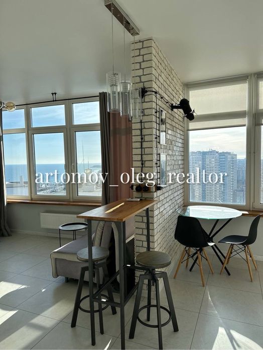 New‼️48 Жемчужина‼️Однушка Loft,46М‼️АРКАДИЯ/КАМАНИНА/Вид МОРЯ‼️