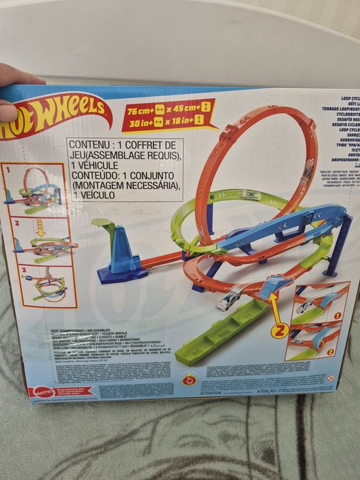 Автотрек  Hot Wheels Action Випробування гіперпетлі