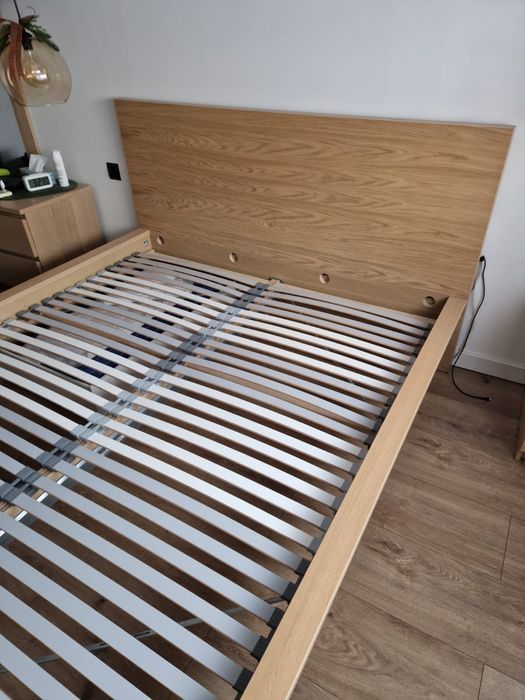 Łóżko Malm 160x200 +szuflady+materac