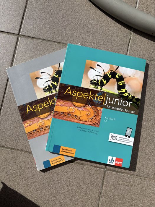 Aspekte Junior Kursbuch & Übungsbuch C1 + Audio
