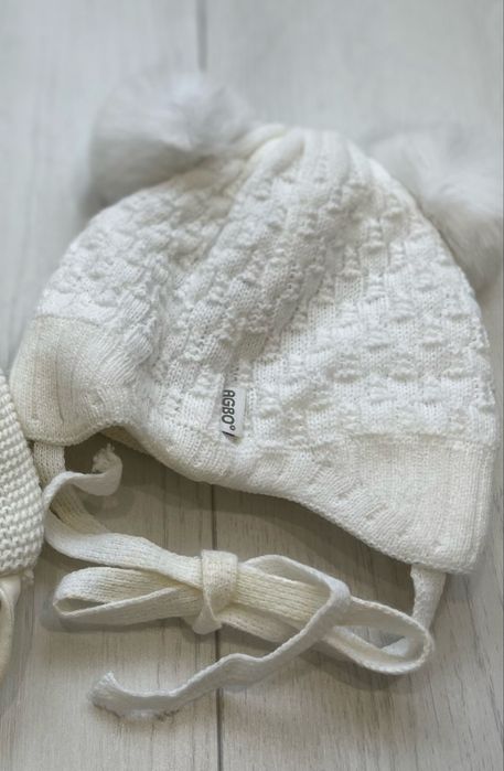 Дитяча зимова шапка, шапочка для новонародженого