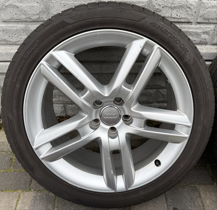 Oryginalne felgi Audi S6 A6 A7 Q5 C7 5x112 ET45 8.5J 255/40R19 lato