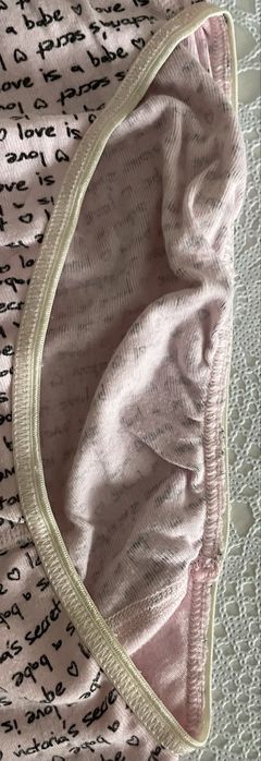Figi Damskie Victoria’s Secret S nowe różowo beżowym