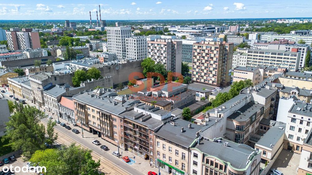 2 pokoje | 51,83 m2 | Balkon typu loggia | Piotrkowska