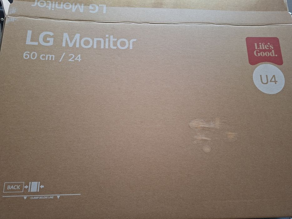 LG Monitor 60cm - Nunca usado