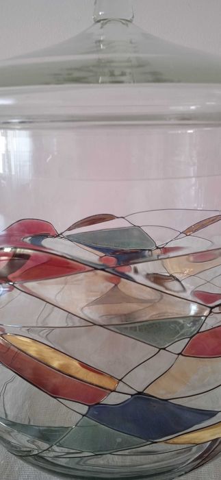 Конфетницы/Цветное стекло/Богемия