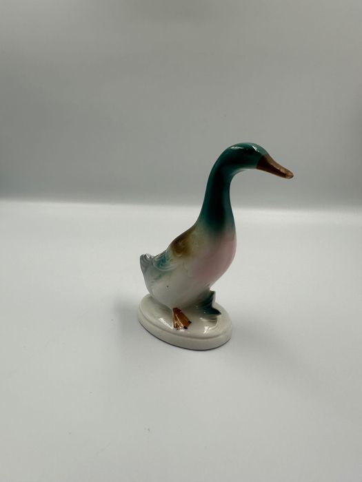 Szklana kaczka ozdobna