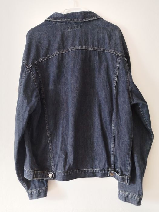 Чоловіча темно синя джинсівка