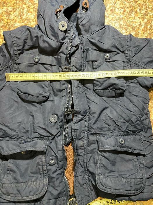 Тепла зимова курточка на хлопчика 4-5 років на меху