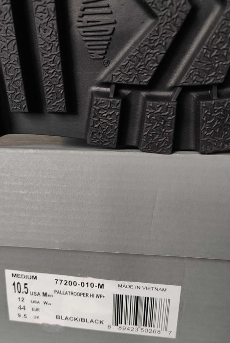 Buty Palladium Pallatrooper Hi WP+ rozmiar 44