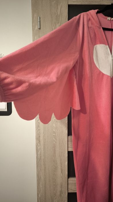 Strój flaminga+kapcie