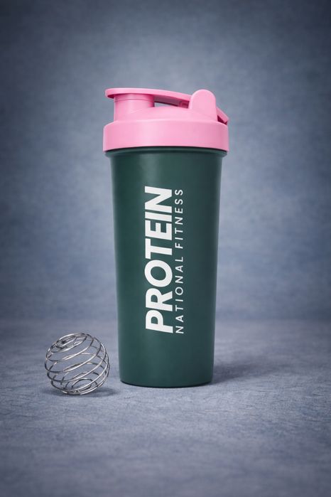 Шейкер спортивний + пружина 700мл Protein для протеїну пляшка для води