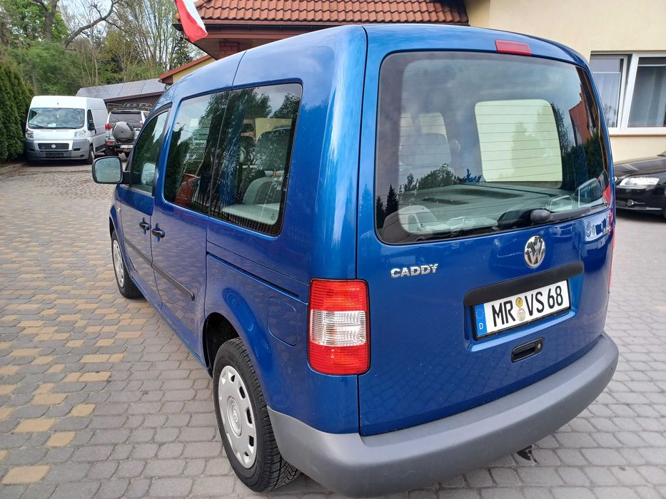 VW Caddy 1.4 MPI super stan z Niemiec 5-osobowy
