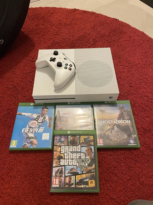 XBOX ONE S 500GB com vários Jogos