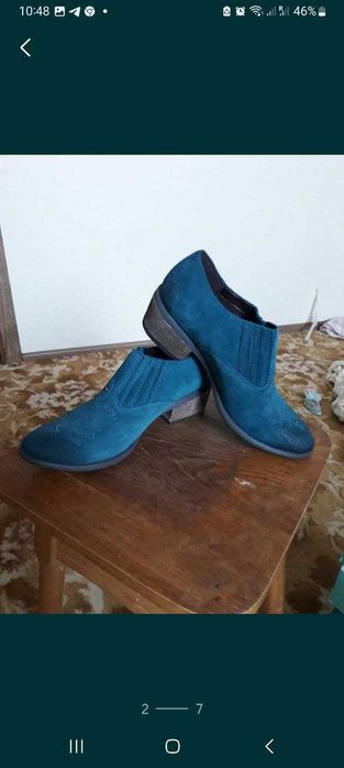 Напівчобітки шкіряні, нові. Кол-ція Forever, весна взуття Clarks ориг