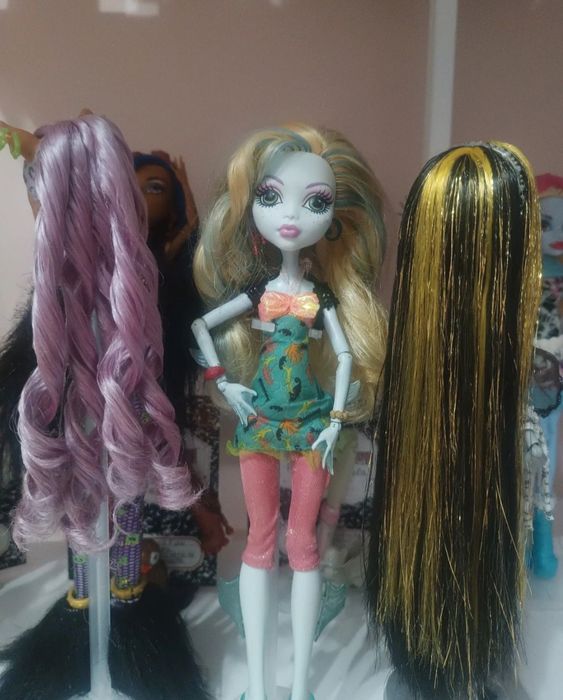 Fryzjer dla lalek odnowa i renowacja włosów dla lalek monster high winx ever after high my little pony bratz etc